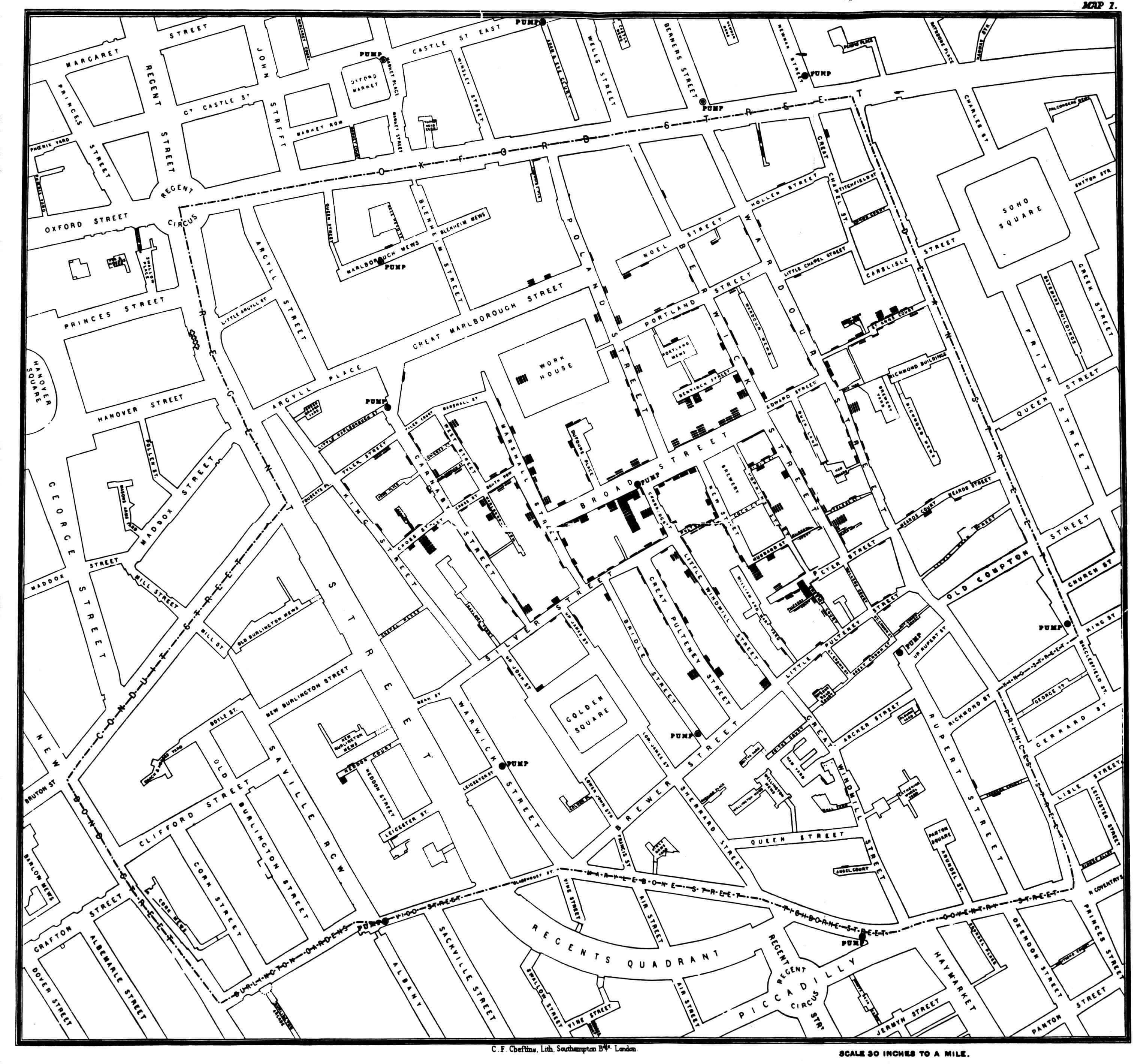 John Snow - Mapa fantasma